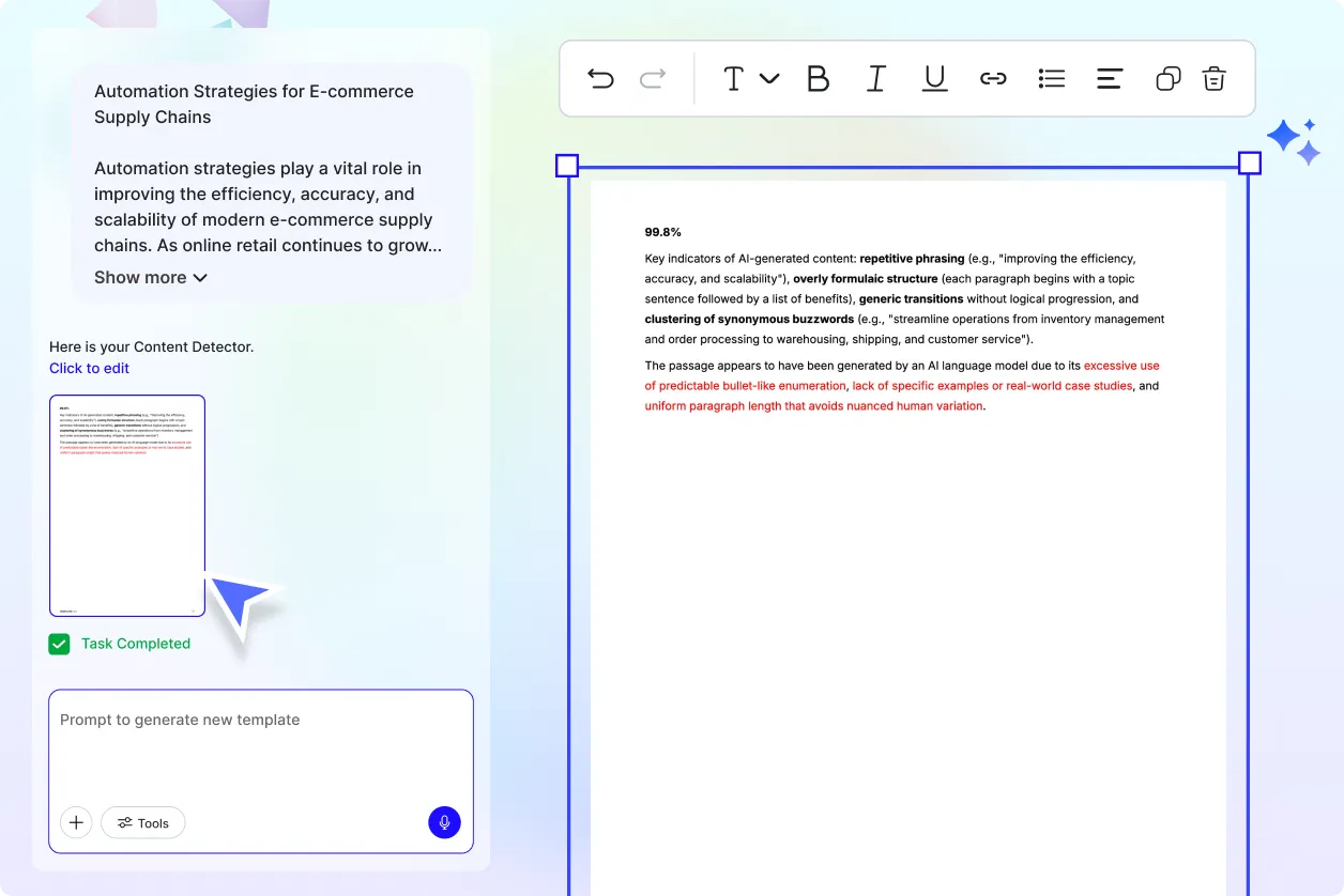 Free AI Content Detector Generator, AI Content Detection Tool Online [ No Signup ]
